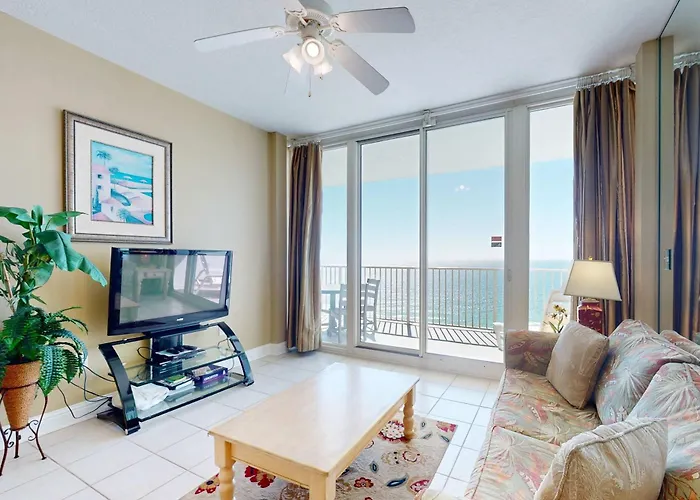 16th-floor Gulf-front W Balcony Great View Ac & Shared Hot Tubs & Pools Gulf Shores