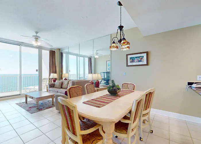 Holiday home 16th-floor Gulf-front W Balcony Great View Ac & Shared Hot Tubs & Pools