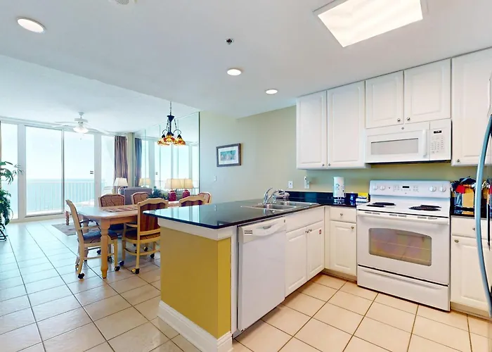 16th-floor Gulf-front W Balcony Great View Ac & Shared Hot Tubs & Pools