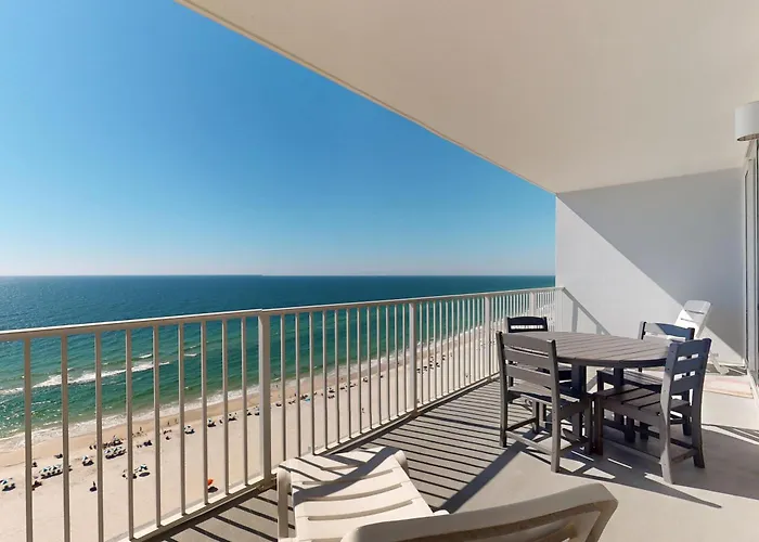 16th-floor Gulf-front W Balcony Great View Ac & Shared Hot Tubs & Pools
