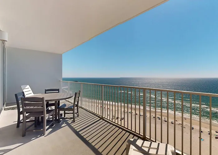 16th-floor Gulf-front W Balcony Great View Ac & Shared Hot Tubs & Pools * Gulf Shores