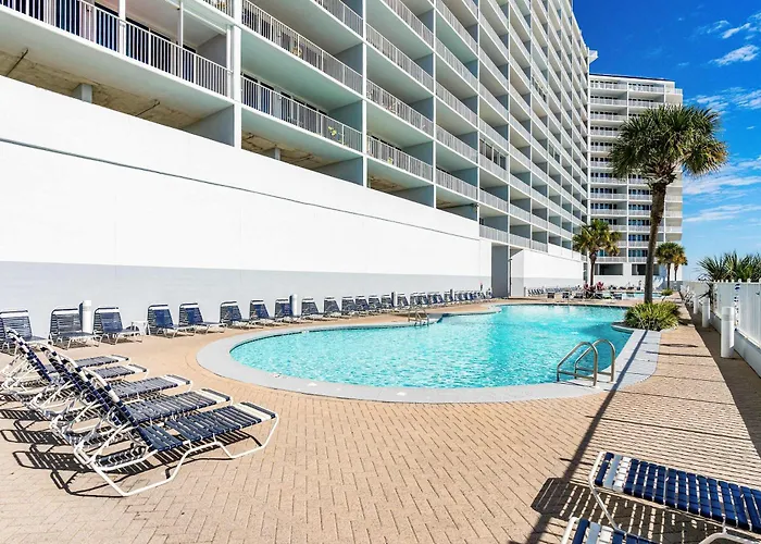 16th-floor Gulf-front W Balcony Great View Ac & Shared Hot Tubs & Pools