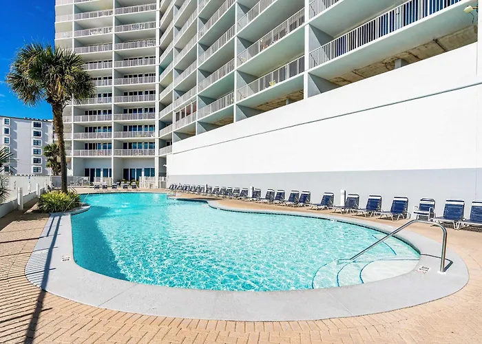 16th-floor Gulf-front W Balcony Great View Ac & Shared Hot Tubs & Pools