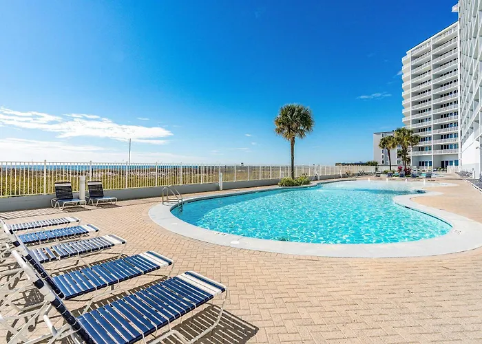 Holiday home 16th-floor Gulf-front W Balcony Great View Ac & Shared Hot Tubs & Pools *
